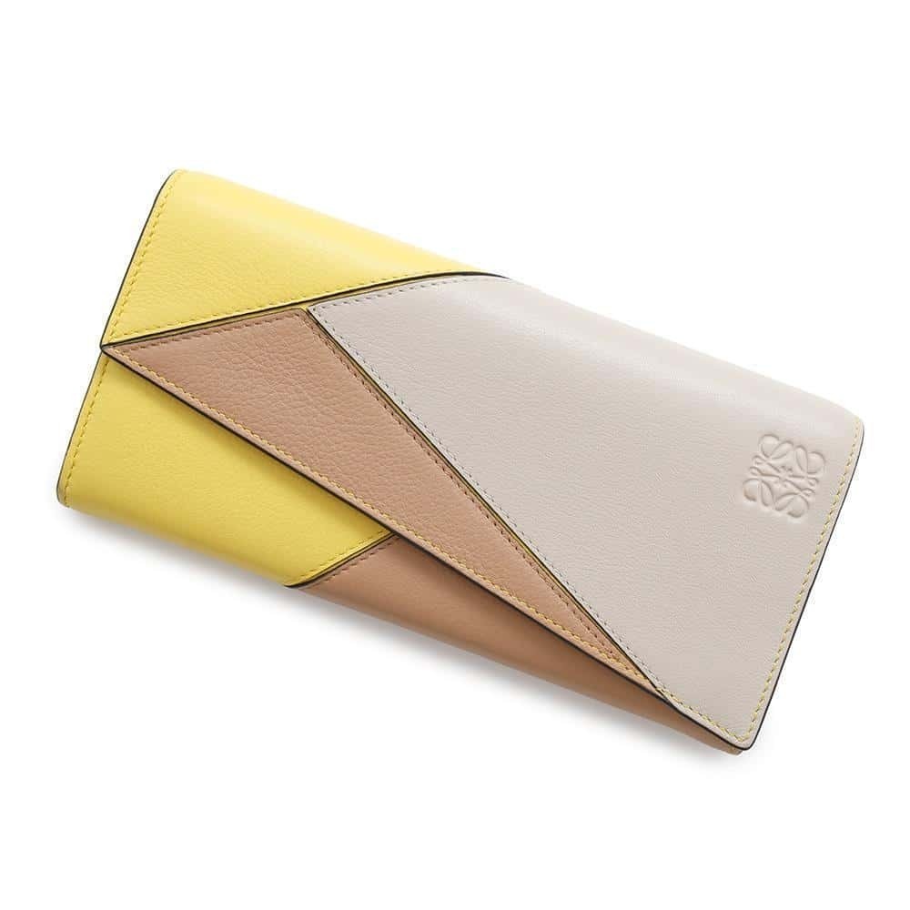 Loewe Long Wallet Puzzle Continental Leather